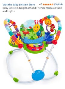 baby Einstein bouncer