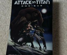 Attack on Titan Omnibus Vol 3 (Vols 7-8-9) Manga English