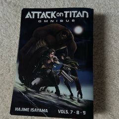 Attack on Titan Omnibus Vol 3 (Vols 7-8-9) Manga English