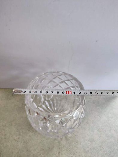 Crystal Bowl Vase No Stamp.