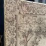 A large early 20th century room divider screen. 245x188cm Image 4