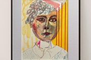 Original Art Figurative Portrait Pop Art Female