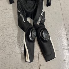 Dainese Super Speed Leather Pants Black / White