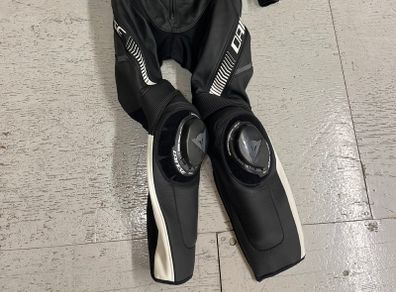 Dainese Super Speed Leather Pants Black / White