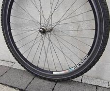front wheel 26 inches