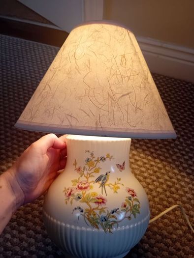 Vintage Table Lamp Wicklow Cermaics