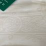Boxed Vintage Irish Linen Damask Tablecloth Antique White Image 3