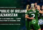 Ireland V Kazakhstan Tickets WNT