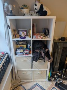 IKEA storage white 6 box