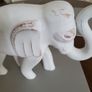 Elephant wooden unpainted Image 5