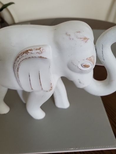 Elephant wooden unpainted
