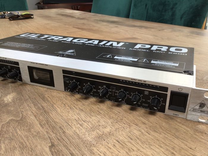 Behringer valve microphone pre- amp