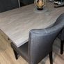 Ark Rectangular Dining Table | Grey Image 3