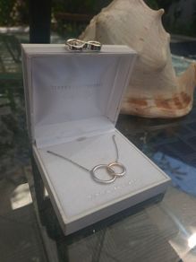Tipperary Crystal Infinity Interlocking Circle Pendant