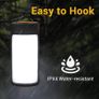 NEW SALE | LED Camping Lights, Rechargeable Camping Lanterns with 400LM 5 Light Modes Water-Resistant, Portable Emergency Tent Lights for Camping Power Cuts Hiking (Orange, 2 Pack) Image 4