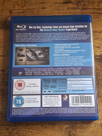 "3:10 to Yuma" (2007) Blu-ray - free standard postage