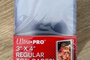 25x Ultra Pro 3 x 4 Inch Top Loaders New Toploaders Pokemon Yugioh Cards Protection Cases Sealed MTG