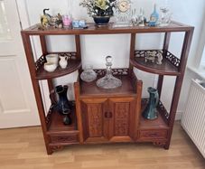 Solid Rosewood Display Cabinet/ Drinks Cabinet - 20% off