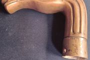 Vintage Brass Horse Head Walking Stick Handle