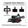ROADNADO Universal 4 Piston Hydraulic Brakes Set for Mountain Bike, Front 800mm Rear 1400mm MTB Brake Kit Image 6