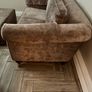 two seater sofa and matching ottoman Image 4