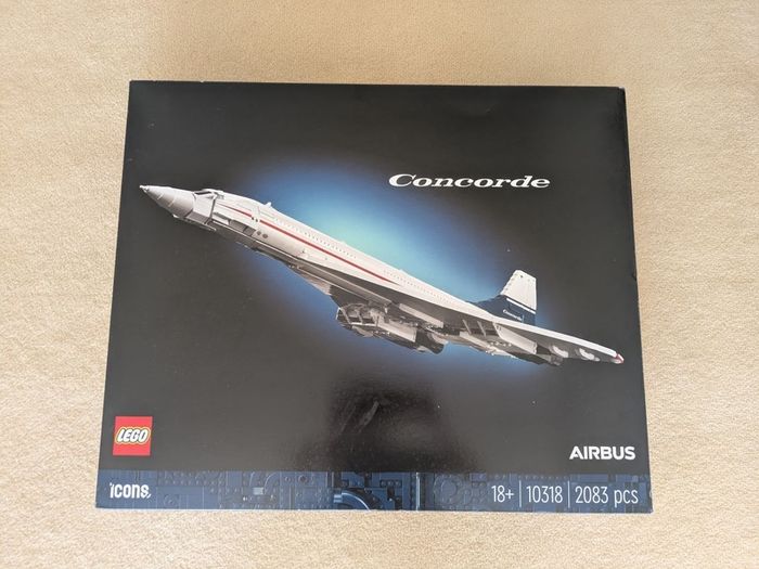 Lego Icons 10318 Concorde Box Only