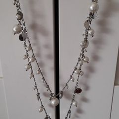 necklace pearl long