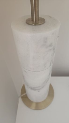 Marble table lamp