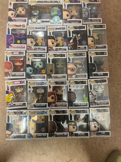 Huge funko pop collection