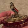 vintage Colibri Florentine ceramic table lighter Image 3