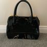 Lamsed Black Patent Handbag Image 5