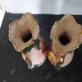 Beautiful pair of antique mantel vases Image 3