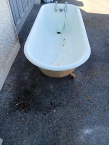 antique bath
