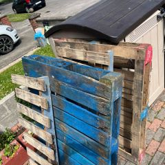 Pallets x2 and off pieces