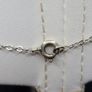 Sterling silver 925 locket necklace with floral engraving Image 6