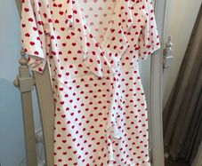 Fabulous Love Heart Print Dress size 10