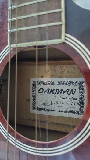 Oakman Acoustic Electric Guitar with EQ