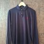 Polo Ralph Lauren Men's M Custom Slim Long Sleeve Polo Shirt Navy Blue Red Pony Image 6