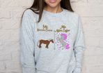 Me before coffee and me after coffee horse unicorn sweatshirt jumper