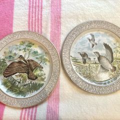 Vintage Bird plates