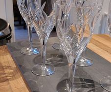 6 x John Rocha Waterford Crystal Red Wine Glasses