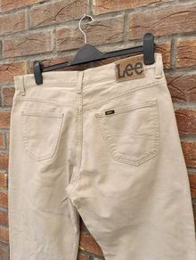 Lee Cream Chinos Mens W36 L34