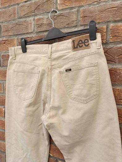 Lee Cream Chinos Mens W36 L34