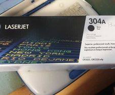 Original HP 304A (CC530A) black toner, new,unopened