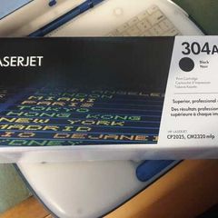 Original HP 304A (CC530A) black toner, new,unopened