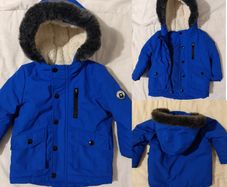 Warm Fleece Lined Hooded Jacket