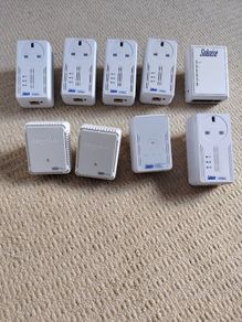 Network plugs for home electrical circuit network