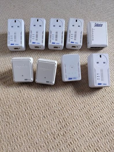 Network plugs for home electrical circuit network