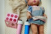 Vintage Little Miss Make-Up-Dress -Up 1988 Doll