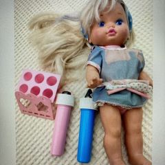 Vintage Little Miss Make-Up-Dress -Up 1988 Doll